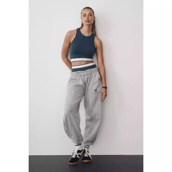 Gola x Anthropologie Jogger Sweatpants Pants High Waisted Sport 1X-PS NEW 277343 - Picture 2 of 15